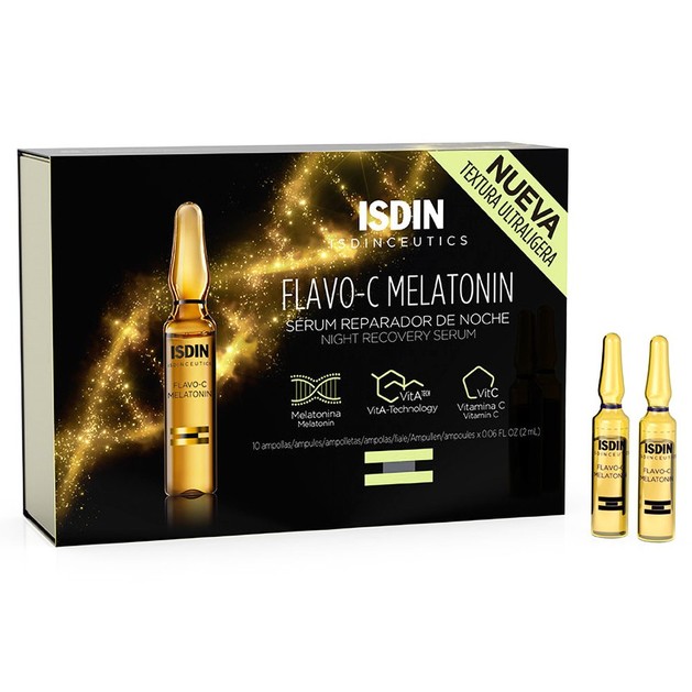 Isdin Isdinceutics Flavo-C Melatonini Serum 10 Ampoules x 2ml Isdin Isdinceutics Flavo-C Melatonini Serum 10 Ampoules x 2ml