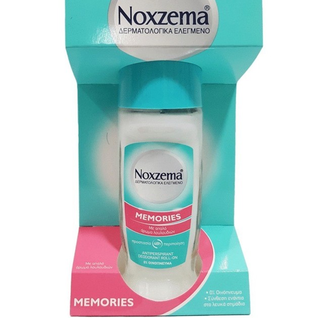 Noxzema Roll On Memories Ευχάριστη Αίσθηση Φρεσκάδας 50ml Noxzema Roll On Memories Ευχάριστη Αίσθηση Φρεσκάδας 50ml