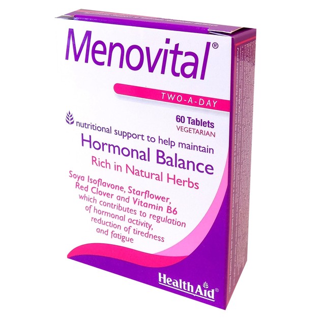 Health Aid Menovital Συμπλήρωμα Διατροφής, Φροντίδα για την Εμμηνόπαυση 60tabs Health Aid Menovital Συμπλήρωμα Διατροφής, Φροντίδα για την Εμμηνόπαυση 60tabs