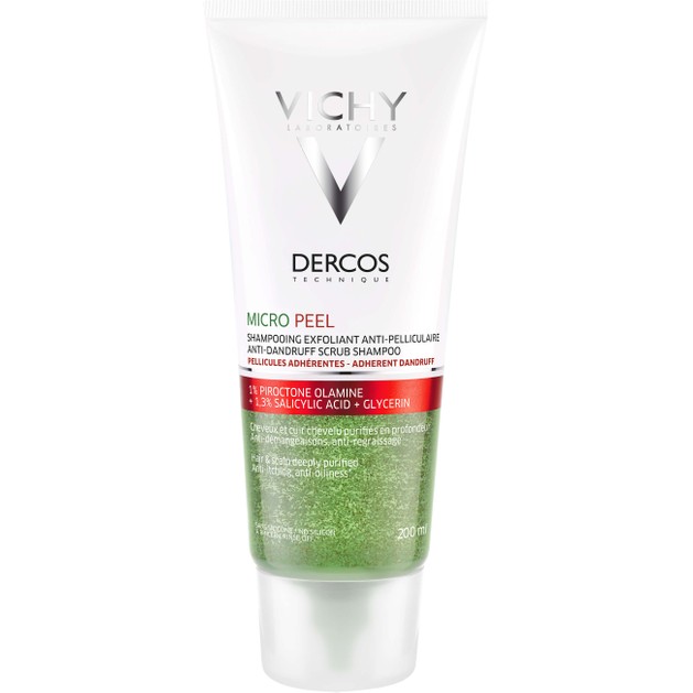 Vichy Dercos Micro Peel Anti-Dandruff Scrub Shampoo 200ml Vichy Dercos Micro Peel Anti-Dandruff Scrub Shampoo 200ml