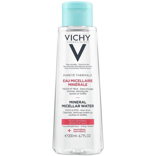 Vichy Purete Thermale Mineral Micellar Water για Πρόσωπο & Μάτια 200ml Vichy Purete Thermale Mineral Micellar Water για Πρόσωπο & Μάτια 200ml