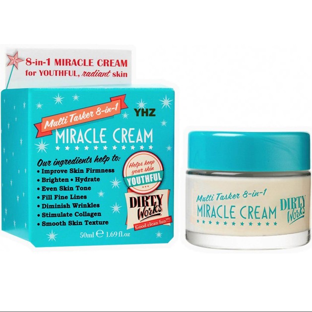 Dirty Works Miracle Cream 8-in-1 Αντιρυτιδική Κρέμα Προσώπου 50ml Dirty Works Miracle Cream 8-in-1 Αντιρυτιδική Κρέμα Προσώπου 50ml