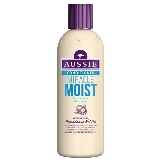 Aussie Miracle Moist Conditioner Ανάσα Δροσιάς Στα Ξηρά Ταλαιπωρημένα Διψασμένα Μαλλιά 250ml Aussie Miracle Moist Conditioner Ανάσα Δροσιάς Στα Ξηρά Ταλαιπωρημένα Διψασμένα Μαλλιά 250ml