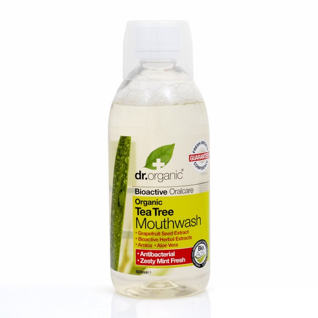 Dr.Organic Organic Tea Tree Mouthwash 500ml Dr.Organic Organic Tea Tree Mouthwash 500ml