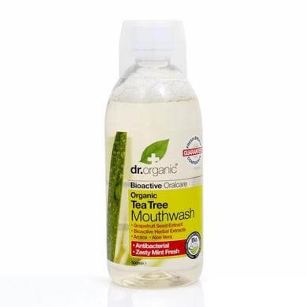 Dr.Organic Organic Tea Tree Mouthwash 500ml Dr.Organic Organic Tea Tree Mouthwash 500ml
