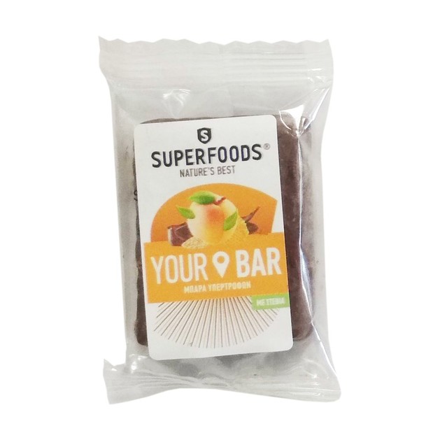 Δώρο Superfoods Your Bar Μπάρα Πρωτεΐνης Υψηλής Περιεκτικότητας με Βερίκοκο, Χαρούπι, Μαύρη Σοκολάτα, Στέβια, Μέλι & Ταχίνι 5gr Δώρο Superfoods Your Bar Μπάρα Πρωτεΐνης Υψηλής Περιεκτικότητας με Βερίκοκο, Χαρούπι, Μαύρη Σοκολάτα, Στέβια, Μέλι & Ταχίνι 5gr