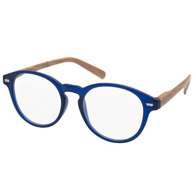 Eyelead Γυαλιά Διαβάσματος Unisex Μπλε με Ξύλινο Βραχίονα Ε185 Eyelead Γυαλιά Διαβάσματος Unisex Μπλε με Ξύλινο Βραχίονα Ε185