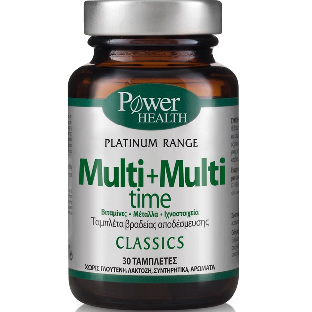 Power Health Platinum Range Multi + Multi time 30tabs Power Health Platinum Range Multi + Multi time 30tabs