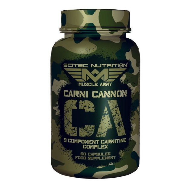 Scitec Nutrition Carni Cannon Muscle Army Σύμπλεγμα Καρνιτίνης 9 Συστατικών 60caps Scitec Nutrition Carni Cannon Muscle Army Σύμπλεγμα Καρνιτίνης 9 Συστατικών 60caps