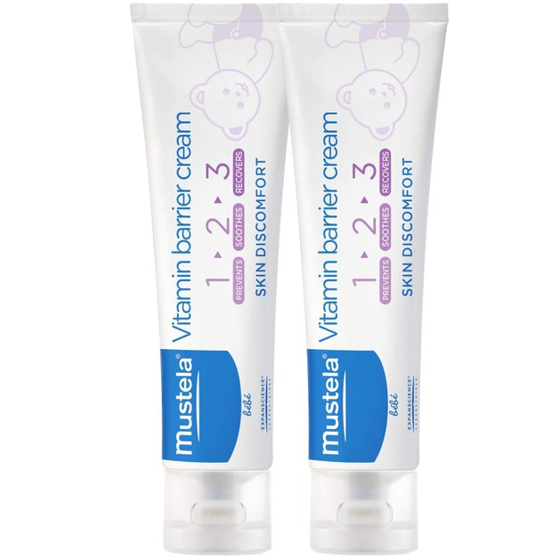 Mustela Πακέτο Προσφοράς 123 Vitamin Barrier Cream Κρέμα Αλλαγής Πάνας 2x100ml 1+1 Δώρο Mustela Πακέτο Προσφοράς 123 Vitamin Barrier Cream Κρέμα Αλλαγής Πάνας 2x100ml 1+1 Δώρο