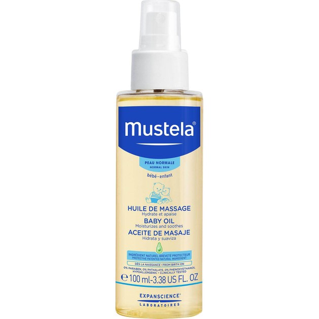 Mustela Baby Oil Βρεφικό Ενυδατικό Λάδι για Μασάζ 100ml Mustela Baby Oil Βρεφικό Ενυδατικό Λάδι για Μασάζ 100ml