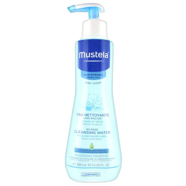 Mustela No-Rinse Cleansing Water Βρεφικό-Παιδικό Καθαριστικό Υγρό Χωρίς Ξέᴨλυμα Mustela No-Rinse Cleansing Water Βρεφικό-Παιδικό Καθαριστικό Υγρό Χωρίς Ξέᴨλυμα