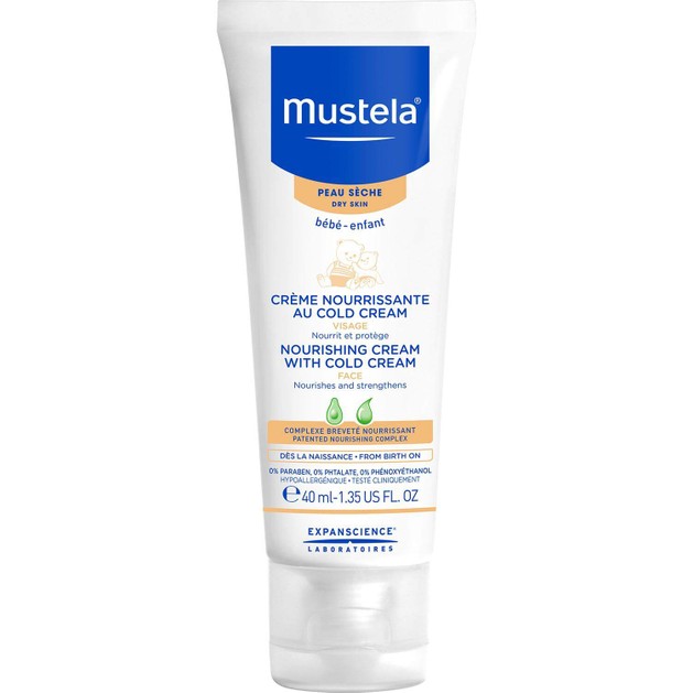 Mustela Nourishing Cream with Cold Cream, Θρεπτική Κρέμα για το Ξηρό & Ευαίσθητο Βρεφικό Πρόσωπο 40ml Mustela Nourishing Cream with Cold Cream, Θρεπτική Κρέμα για το Ξηρό & Ευαίσθητο Βρεφικό Πρόσωπο 40ml