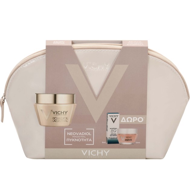Vichy Πακέτο Προσφοράς Neovadiol Magistral 50ml & Mineral 89 5ml & Masque Peel Double Eclat 15ml Vichy Πακέτο Προσφοράς Neovadiol Magistral 50ml & Mineral 89 5ml & Masque Peel Double Eclat 15ml