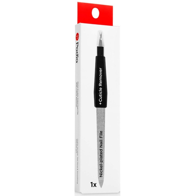 Podia Nail File & Cuticle Remover Μεταλλική Λίμα Διπλής Όψης με Εξάρτημα Απομάκρυνσης Παρωνυχίδων 1τμχ Podia Nail File & Cuticle Remover Μεταλλική Λίμα Διπλής Όψης με Εξάρτημα Απομάκρυνσης Παρωνυχίδων 1τμχ