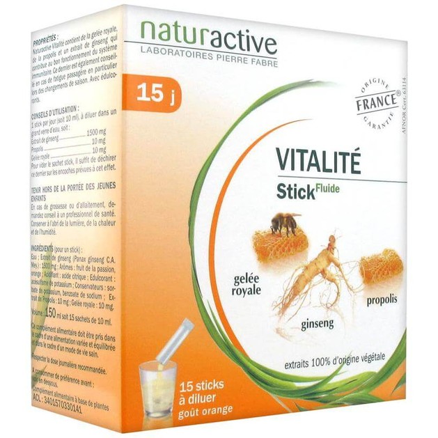 Naturactive Vitalite Φυσικό Συμπλήρωμα για Ενίσχυση του Ανοσοποιητικού & Τόνωση του Οργανισμού σε Περιόδους Κόπωσης 15sachets Naturactive Vitalite Φυσικό Συμπλήρωμα για Ενίσχυση του Ανοσοποιητικού & Τόνωση του Οργανισμού σε Περιόδους Κόπωσης 15sachets