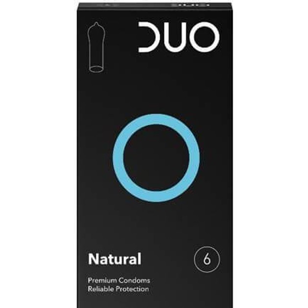 Duo Natural Φυσικά Προφυλακτικά 6τεμ Duo Natural Φυσικά Προφυλακτικά 6τεμ