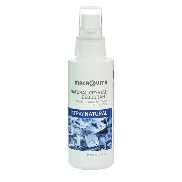 Macrovita Natural Crystal Deodorant Spray 100ml Macrovita Natural Crystal Deodorant Spray 100ml