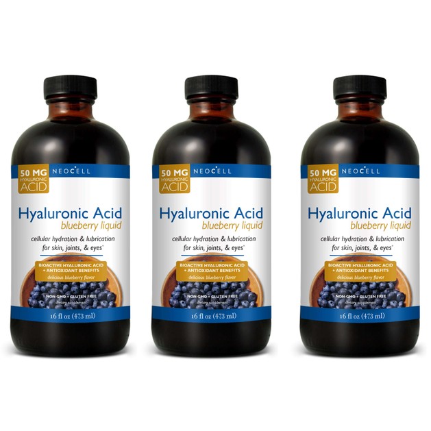 Liquid Hyaluronic Acid with blueberry Υγρό Πόσιμο Υαλουρονικό Οξύ με Μύρτιλο, Βατόμουρο & Βιταμίνη C & Αντιοξειδωτικά 473ml x3 Τ Liquid Hyaluronic Acid with blueberry Υγρό Πόσιμο Υαλουρονικό Οξύ με Μύρτιλο, Βατόμουρο & Βιταμίνη C & Αντιοξειδωτικά 473ml x3 Τ