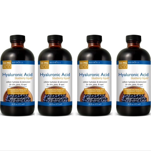 Liquid Hyaluronic Acid With Blueberry Υγρό Πόσιμο Υαλουρονικό Οξύ με Μύρτιλο, Βατόμουρο & Βιταμίνη C & Αντιοξειδωτικά 4x473ml Liquid Hyaluronic Acid With Blueberry Υγρό Πόσιμο Υαλουρονικό Οξύ με Μύρτιλο, Βατόμουρο & Βιταμίνη C & Αντιοξειδωτικά 4x473ml