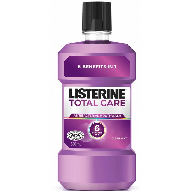 Listerine Total Care Clean Mint Στοματικό Διάλυμα με Έξι Οφέλη για πιο Προηγμένη & Ολοκληρωμένη Προστασία 500ml Listerine Total Care Clean Mint Στοματικό Διάλυμα με Έξι Οφέλη για πιο Προηγμένη & Ολοκληρωμένη Προστασία 500ml