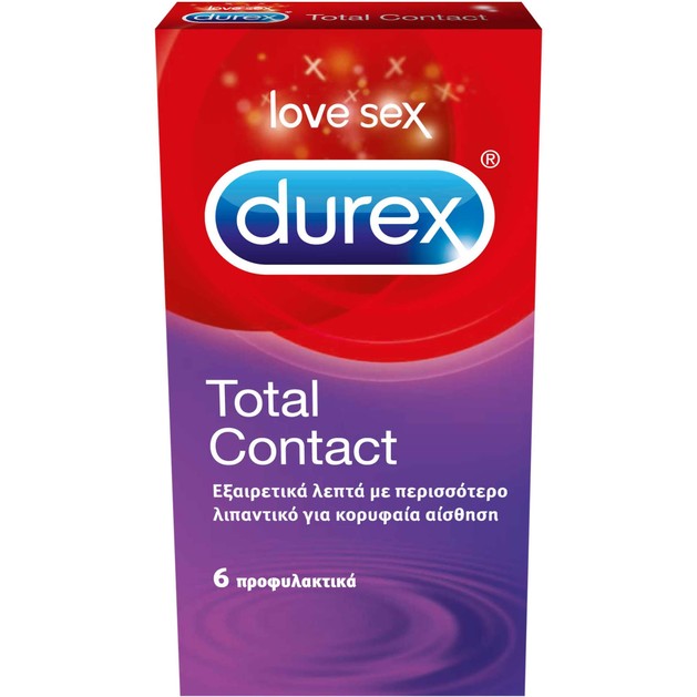 Durex Total Contact 6 Τεμάχια Durex Total Contact 6 Τεμάχια