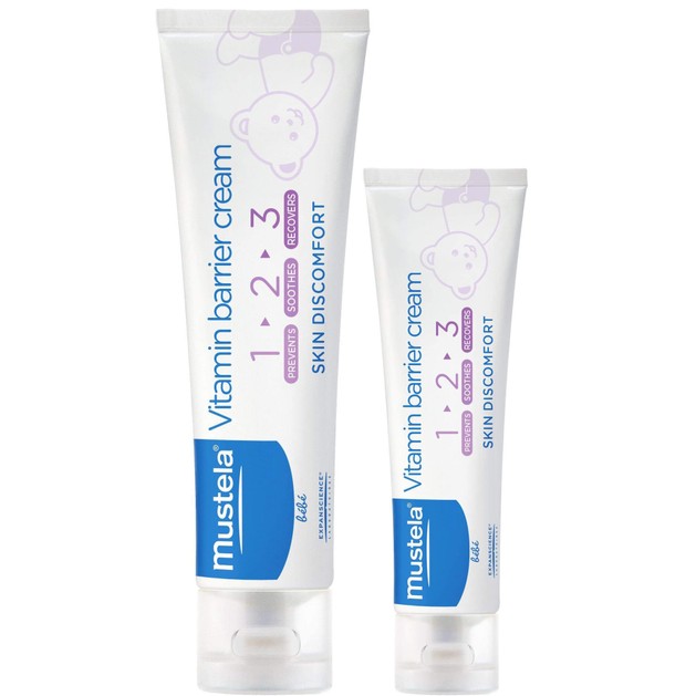 Mustela Πακέτο Προσφοράς 123 Vitamin Barrier Cream Κρέμα Αλλαγής Πάνας 100ml & Δώρο Επιπλέον Ποσότητα 50ml Mustela Πακέτο Προσφοράς 123 Vitamin Barrier Cream Κρέμα Αλλαγής Πάνας 100ml & Δώρο Επιπλέον Ποσότητα 50ml