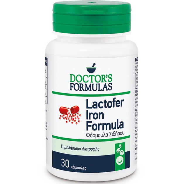 Doctor\'s Formulas Lactofer Iron Formula 30caps Doctor\'s Formulas Lactofer Iron Formula 30caps