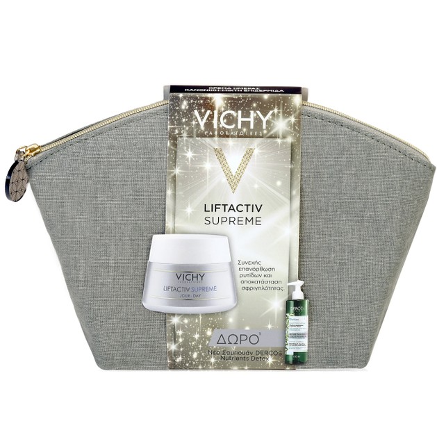 Vichy Πακέτο Προσφοράς Liftactiv Supreme Κανονικές/Μικτές 50ml & Δώρο Dercos Nutrients Detox Εξισορροπητικό Σαμπουάν 100ml Vichy Πακέτο Προσφοράς Liftactiv Supreme Κανονικές/Μικτές 50ml & Δώρο Dercos Nutrients Detox Εξισορροπητικό Σαμπουάν 100ml