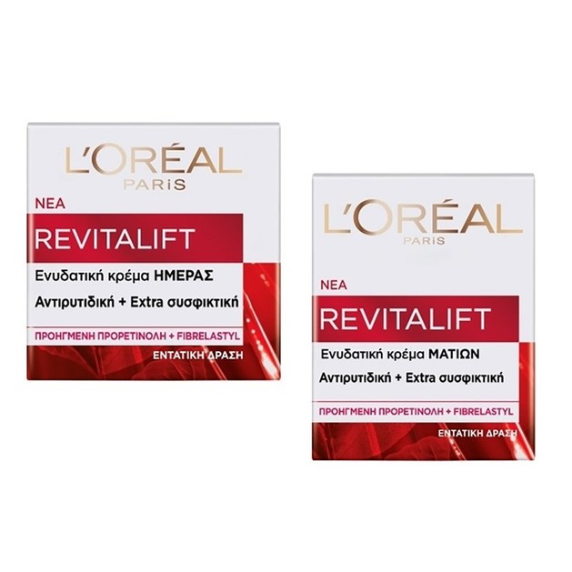 L\'oreal Paris Πακέτο Προσφοράς Revitalift 40+ Κρέμα Ημέρας 50ml & Revitalift 40+ Κρέμα Ματιών 15ml L\'oreal Paris Πακέτο Προσφοράς Revitalift 40+ Κρέμα Ημέρας 50ml & Revitalift 40+ Κρέμα Ματιών 15ml