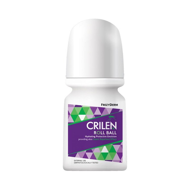Frezyderm Crilen Roll Ball Ενυδατικό Προστατευτικό Γαλάκτωμα με Εντομοαπωθητική Δράση 50ml Frezyderm Crilen Roll Ball Ενυδατικό Προστατευτικό Γαλάκτωμα με Εντομοαπωθητική Δράση 50ml