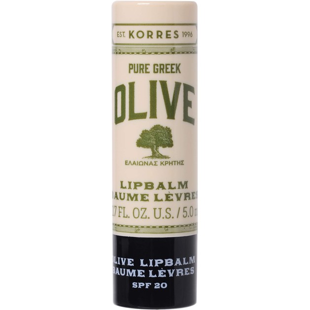 Korres Pure Greek Olive Extra Care Lip Balm Spf20 5ml Korres Pure Greek Olive Extra Care Lip Balm Spf20 5ml