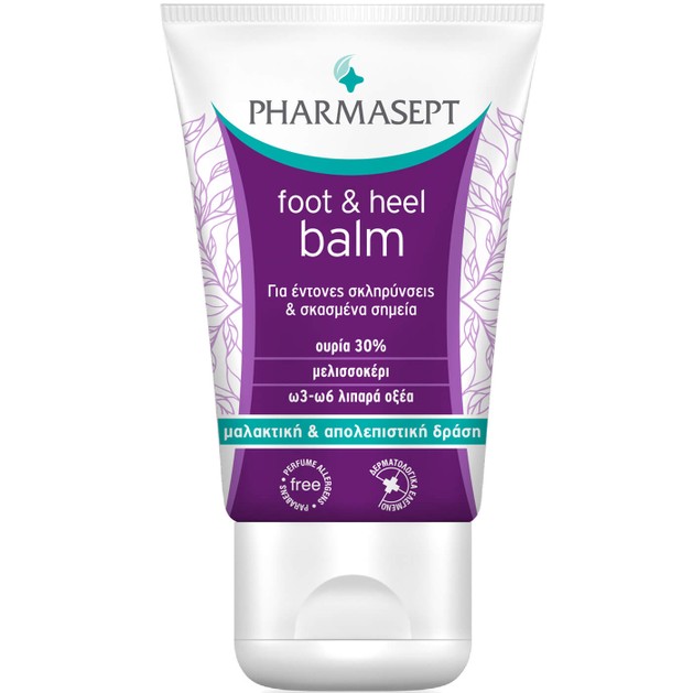 Pharmasept Foot & Heel Balm Μαλακτική και Απολεπιστική Δράση για Έντονες Σκληρύνσεις & Σκασμένα Σημεία 50ml Pharmasept Foot & Heel Balm Μαλακτική και Απολεπιστική Δράση για Έντονες Σκληρύνσεις & Σκασμένα Σημεία 50ml