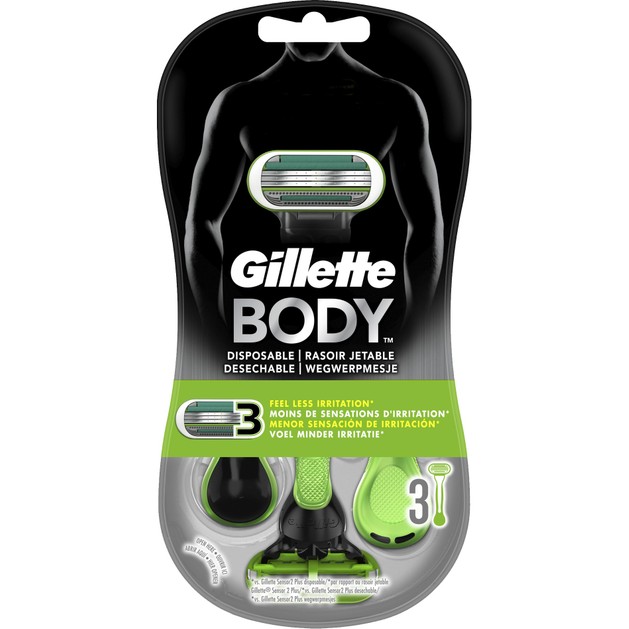 Gillette Body Groom Ξυριστική Μηχανή Ειδικά Σχεδιασμένη για το Σώμα με Εργονομική Λαβή που δε Γλιστρά Ακόμα & Στο Ντους 1τεμάχιο Gillette Body Groom Ξυριστική Μηχανή Ειδικά Σχεδιασμένη για το Σώμα με Εργονομική Λαβή που δε Γλιστρά Ακόμα & Στο Ντους 1τεμάχιο