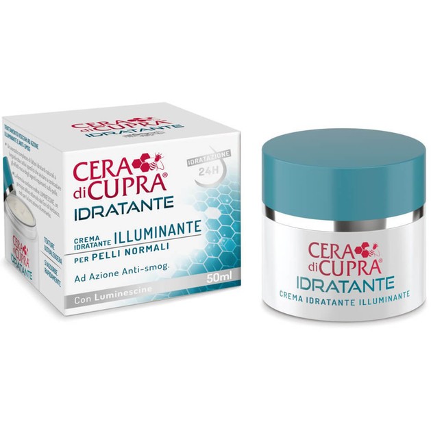 Cera di Cupra Idratante Crema Illuminante Κρέμα 24ης Ενυδάτωσης & Λάμψης για Κανονικές Επιδερμίδες 50ml Cera di Cupra Idratante Crema Illuminante Κρέμα 24ης Ενυδάτωσης & Λάμψης για Κανονικές Επιδερμίδες 50ml