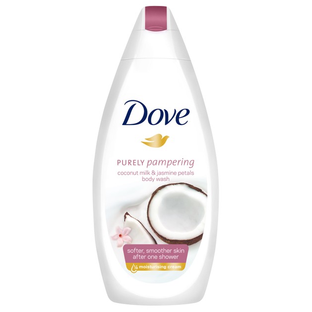 Dove Purely Pampering Coconut Milk & Jasmine Petals Body Wash Ενυδατικό Αφρόλουτρο που Αναζωογονεί τις Αισθήσεις 500ml Dove Purely Pampering Coconut Milk & Jasmine Petals Body Wash Ενυδατικό Αφρόλουτρο που Αναζωογονεί τις Αισθήσεις 500ml