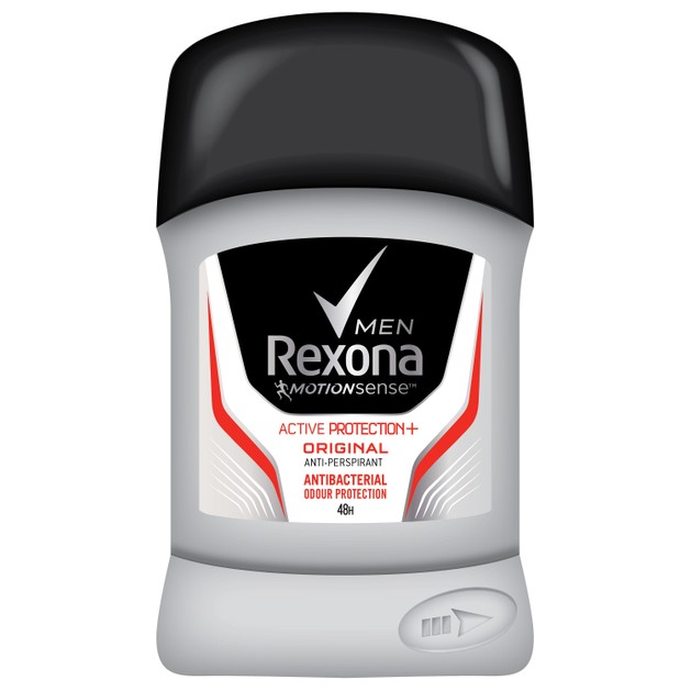 Rexona Men Anti-Perspirant Stick Active Protection Original 48h Ανδρικό Αντιιδρωτικό Στικ 48ωρης Προστασίας 50ml Rexona Men Anti-Perspirant Stick Active Protection Original 48h Ανδρικό Αντιιδρωτικό Στικ 48ωρης Προστασίας 50ml