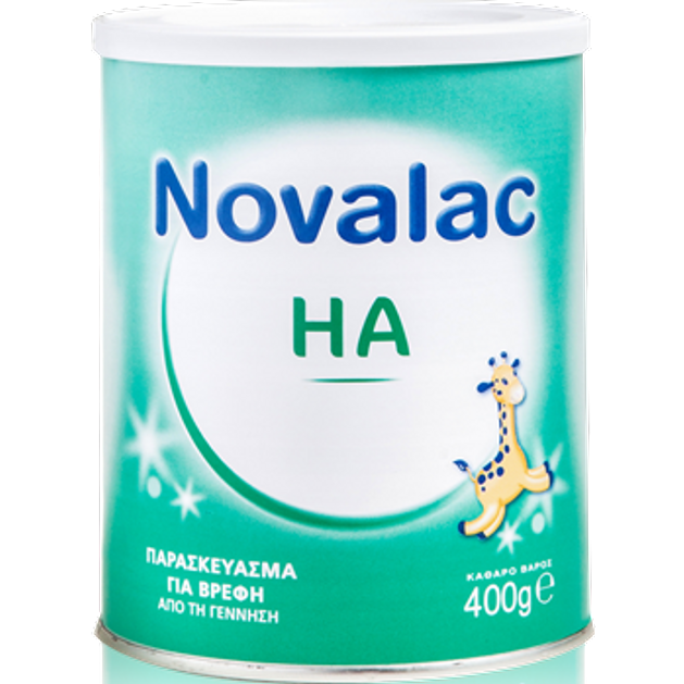 Novalac HA Παρασκεύασμα Για Βρέφη Από Την Γέννηση 400gr Novalac HA Παρασκεύασμα Για Βρέφη Από Την Γέννηση 400gr
