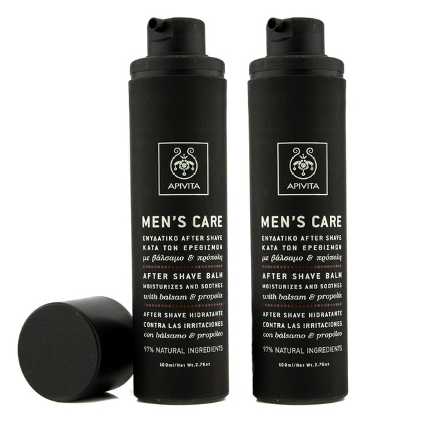 Apivita Πακέτο Προσφοράς Mens Care After Shave Balm With Balsam & Propolis Ενυδατικό After Shave 2x100ml Apivita Πακέτο Προσφοράς Mens Care After Shave Balm With Balsam & Propolis Ενυδατικό After Shave 2x100ml