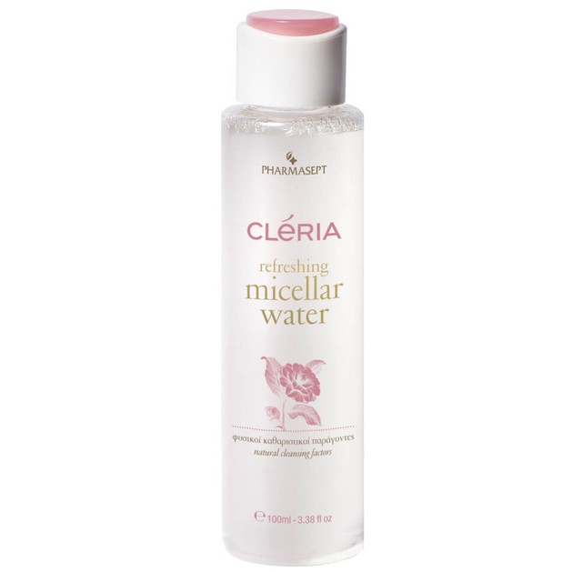 Δώρο Pharmasept Cleria Refreshing Micellar Water Νερό Ντεμακιγιάζ για Πρόσωπο & Μάτια, Φυσικοί Καθαριστικοί Παράγοντες 100ml Δώρο Pharmasept Cleria Refreshing Micellar Water Νερό Ντεμακιγιάζ για Πρόσωπο & Μάτια, Φυσικοί Καθαριστικοί Παράγοντες 100ml