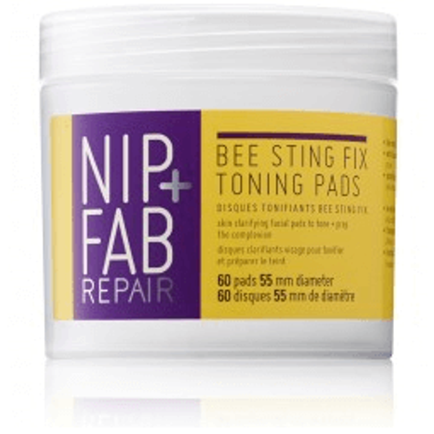 Nip + Fab Bee Sting Fix Toning Pads Εμποτισμένοι Δίσκοι για Βαθύ Καθαρισμό και Τόνωση (60 δίσκοι) Nip + Fab Bee Sting Fix Toning Pads Εμποτισμένοι Δίσκοι για Βαθύ Καθαρισμό και Τόνωση (60 δίσκοι)
