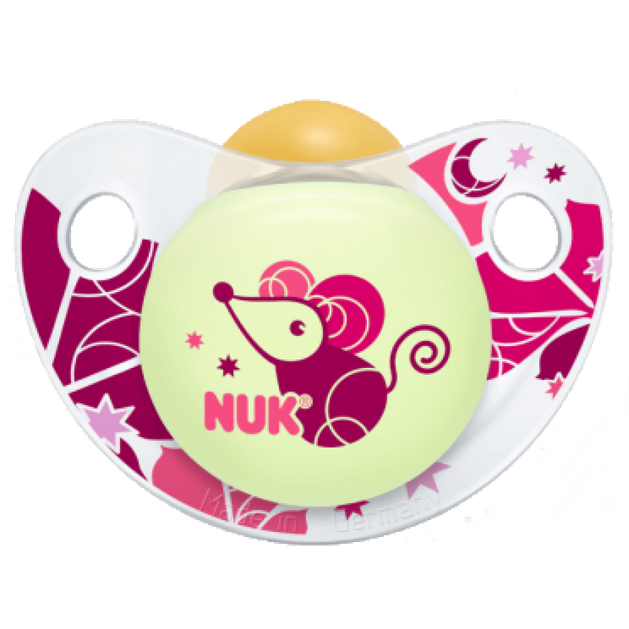 Nuk Trendline Night & Day Πιπίλα Καουτσούκ Χωρίς Κρίκο 1τμχ Nuk Trendline Night & Day Πιπίλα Καουτσούκ Χωρίς Κρίκο 1τμχ