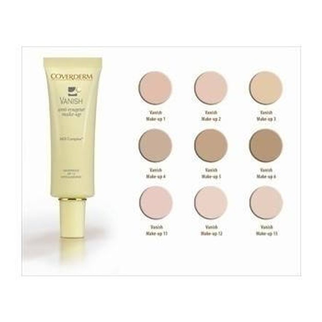 Coverderm Vanish Anti-Rougeur Make Up Spf15 Αδιάβροχο, Μακράς Διάρκειας make-up 30ml Coverderm Vanish Anti-Rougeur Make Up Spf15 Αδιάβροχο, Μακράς Διάρκειας make-up 30ml
