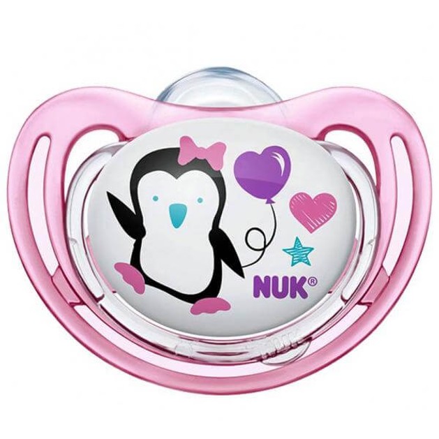 Nuk Freestyle Πιπίλα Σιλικόνης με Κρίκο 1τμχ Nuk Freestyle Πιπίλα Σιλικόνης με Κρίκο 1τμχ