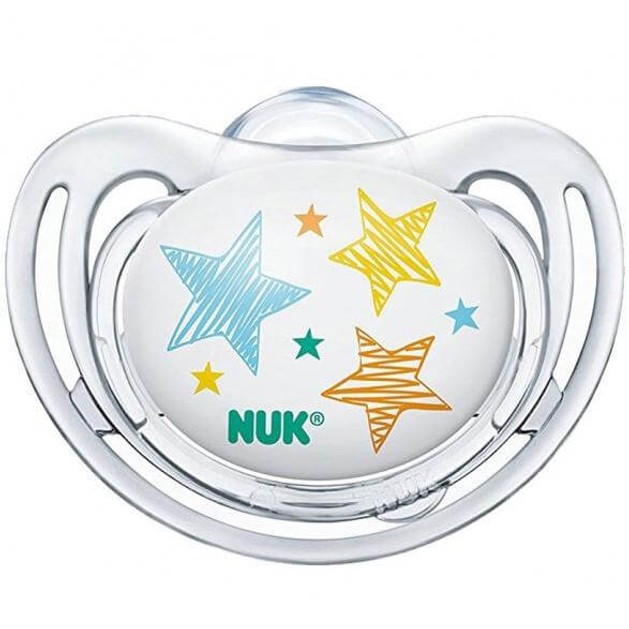 Nuk Freestyle Πιπίλα Σιλικόνης με Κρίκο 1τμχ Nuk Freestyle Πιπίλα Σιλικόνης με Κρίκο 1τμχ