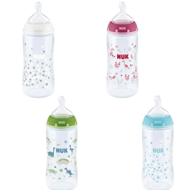 NUK First Choice Μπιμπερό Πολυπροπυλενίου Θηλή Σιλικόνης 300ml NUK First Choice Μπιμπερό Πολυπροπυλενίου Θηλή Σιλικόνης 300ml