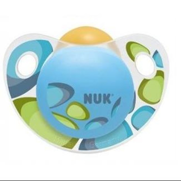 NUK Trendline Adore καουτσούκ χωρίς κρίκο, μεγέθη 1-3 NUK Trendline Adore καουτσούκ χωρίς κρίκο, μεγέθη 1-3