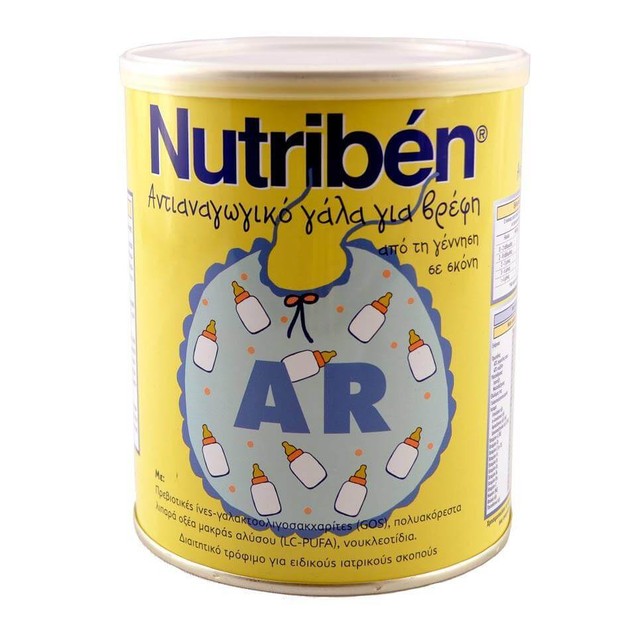 Nutriben AR Γάλα Για Την Αντιμετώπιση Των Αναγωγών 400gr Nutriben AR Γάλα Για Την Αντιμετώπιση Των Αναγωγών 400gr