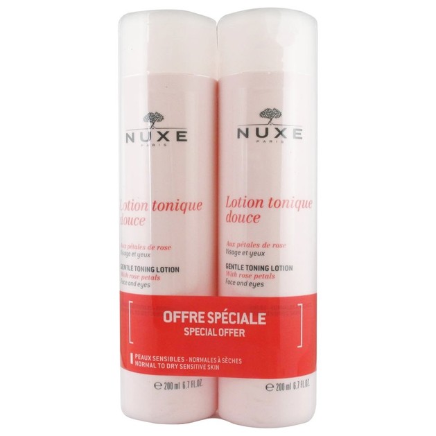 Nuxe Lotion Tonique Douce Απαλή Τονωτική Λοσιόν για Πρόσωπο & Μάτια 200ml 1+1 Δώρο Nuxe Lotion Tonique Douce Απαλή Τονωτική Λοσιόν για Πρόσωπο & Μάτια 200ml 1+1 Δώρο