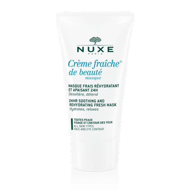 Nuxe Masque Crème Fraîche de Beauté Hydratant - Μάσκα Βαθιάς Ενυδάτωσης για το Πρόσωπο Όλοι οι Τύποι Δέρματος 50ml Nuxe Masque Crème Fraîche de Beauté Hydratant - Μάσκα Βαθιάς Ενυδάτωσης για το Πρόσωπο Όλοι οι Τύποι Δέρματος 50ml